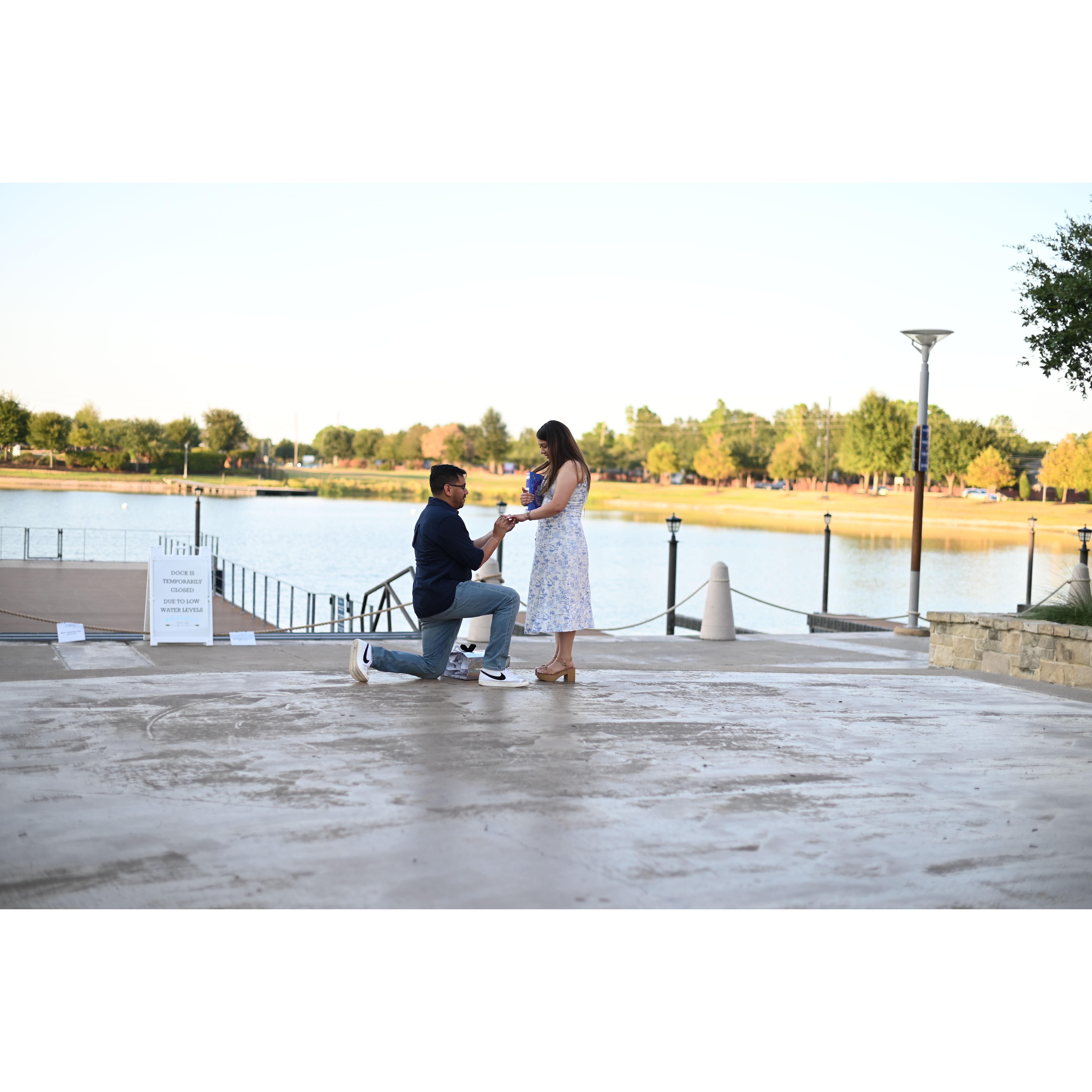 09/18/2023 – We got engaged! 💍💖🎉