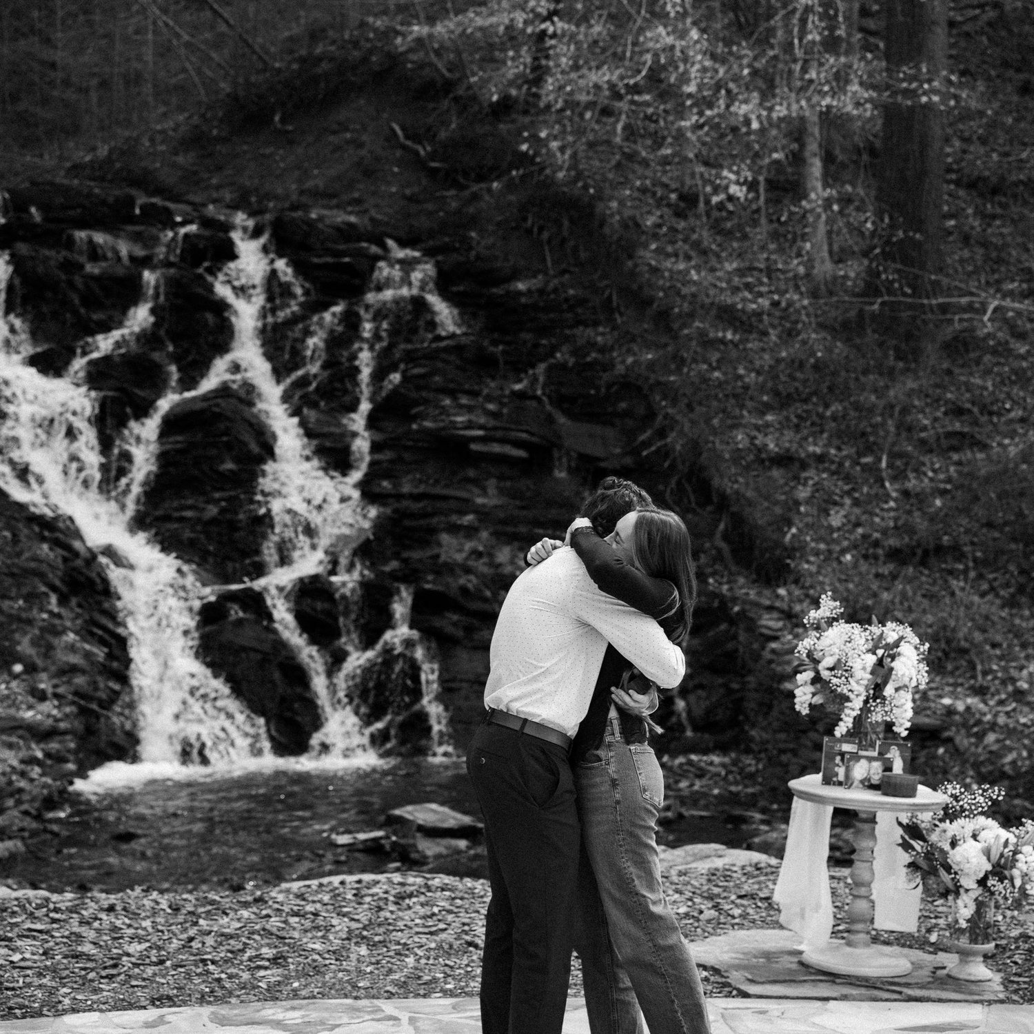 The proposal!! In Georgia Justin surprised Elise, best day ever!!!!