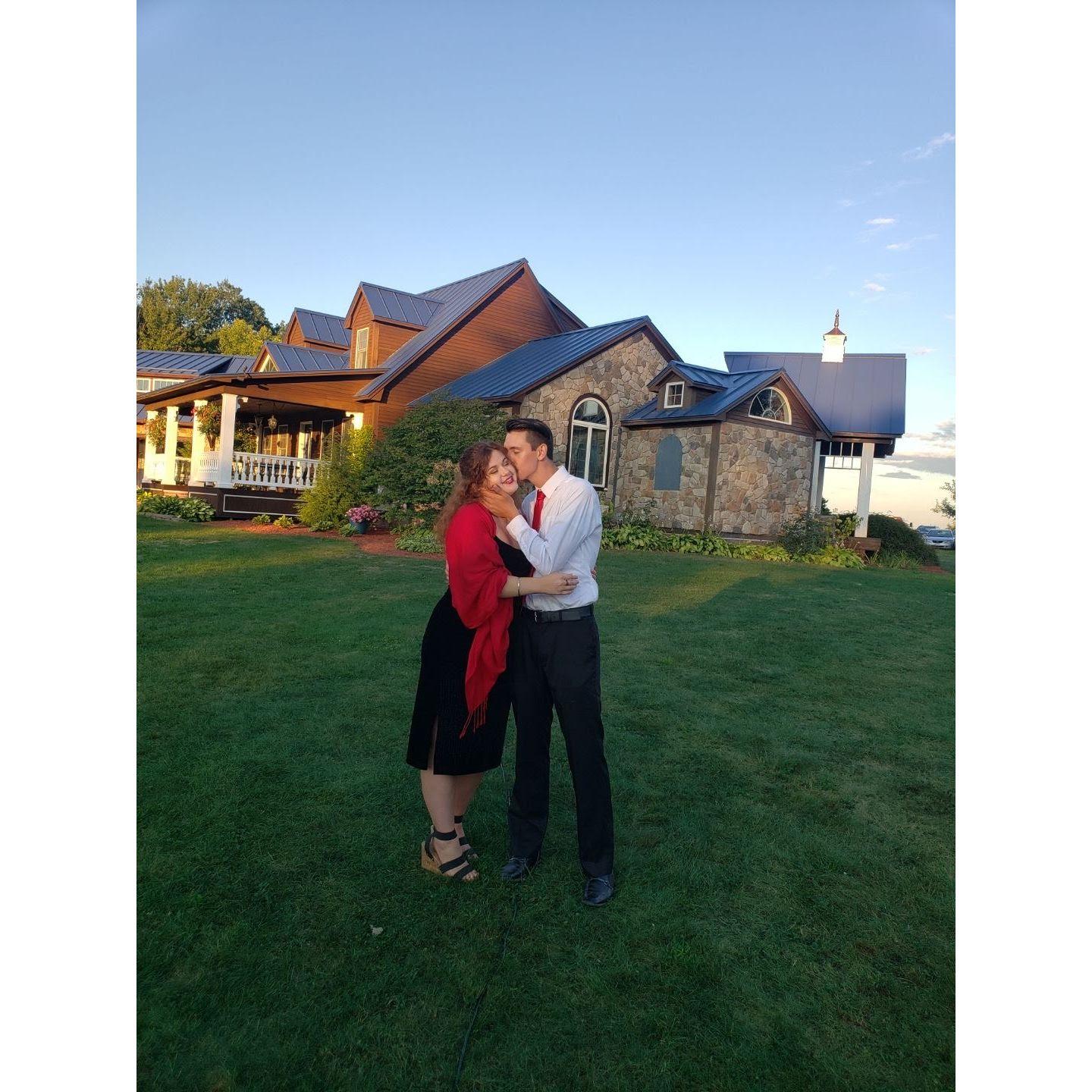 The Powers wedding August 2020