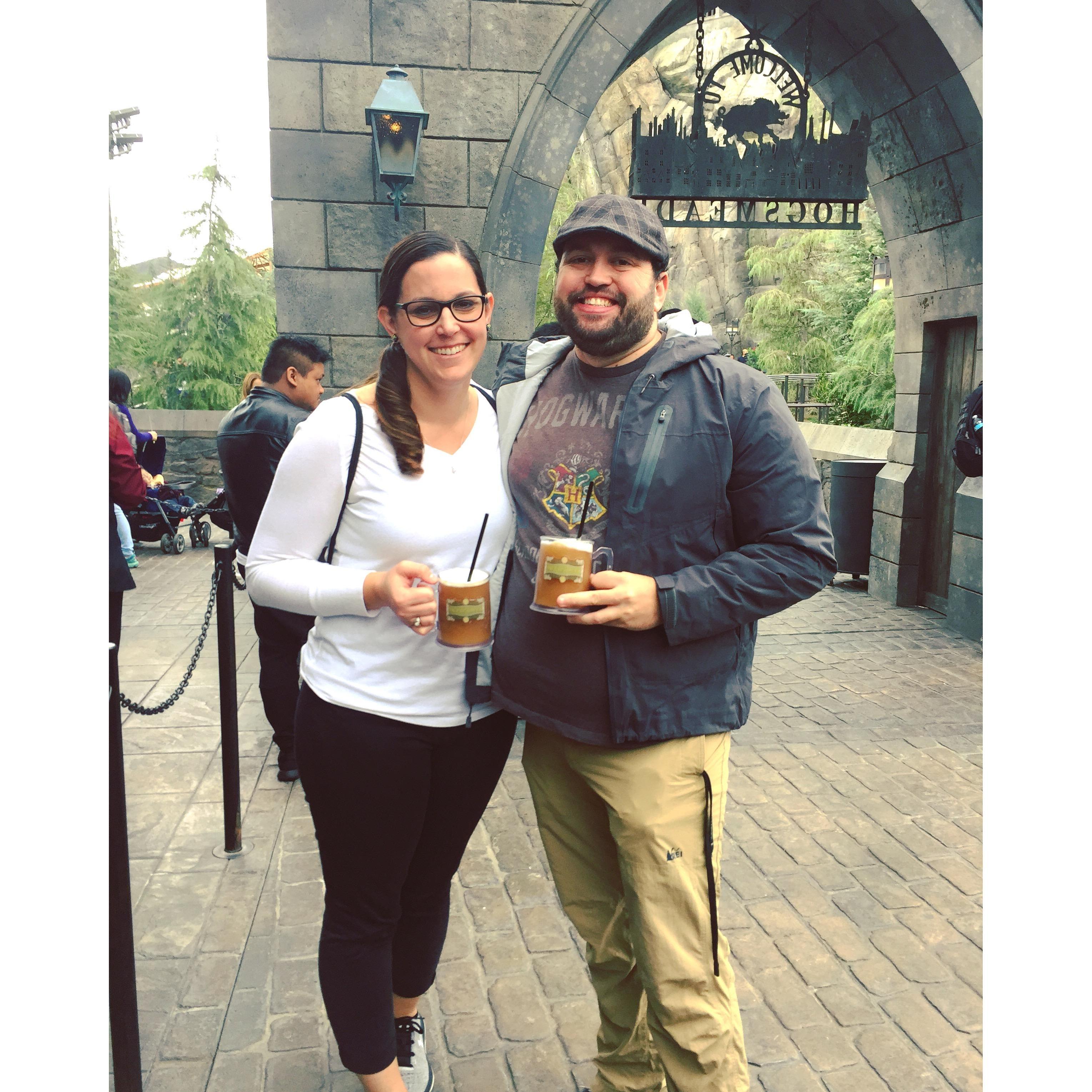 Gryffindor, Slytherin and Butter Beer