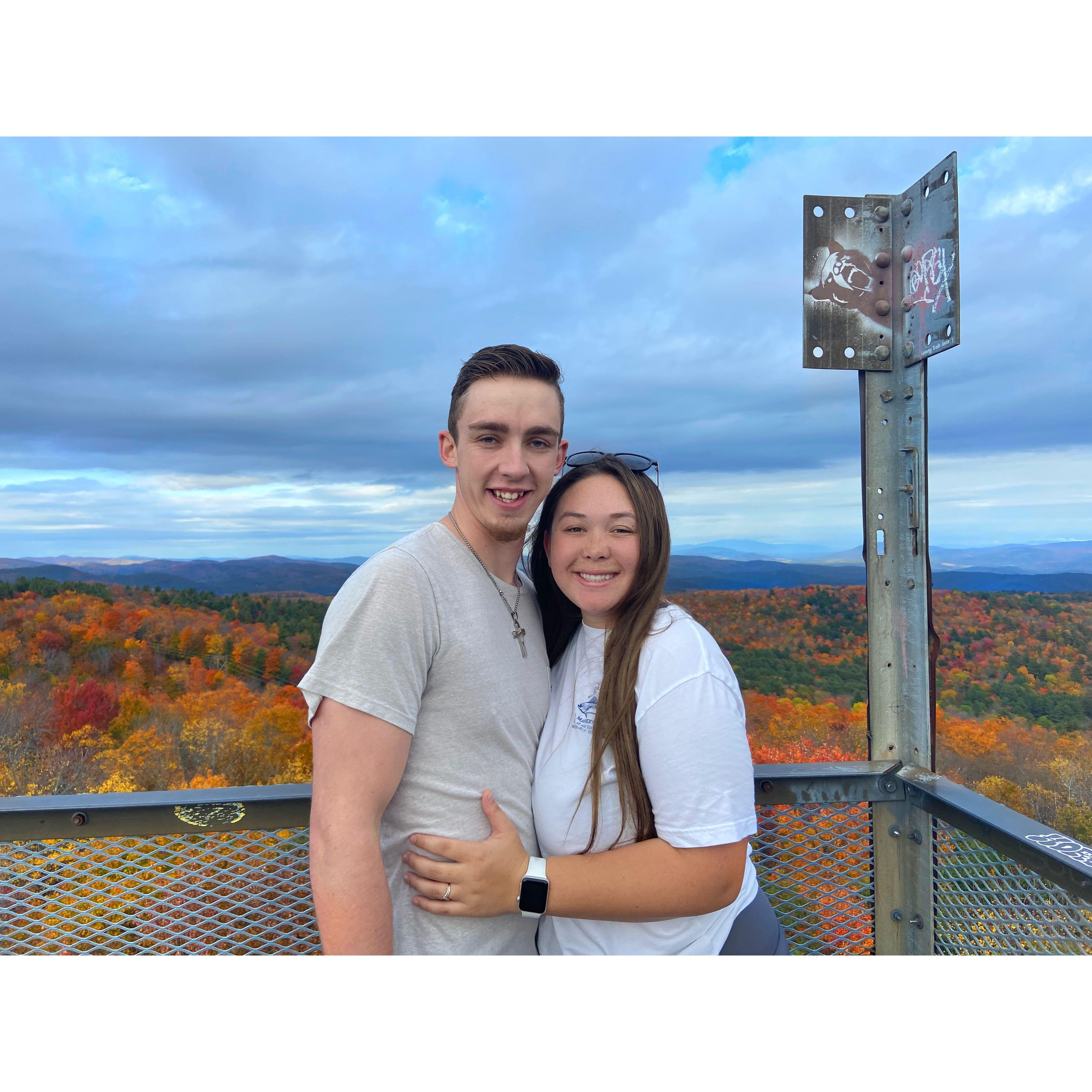 Hanover, NH on our 1 year anniversary