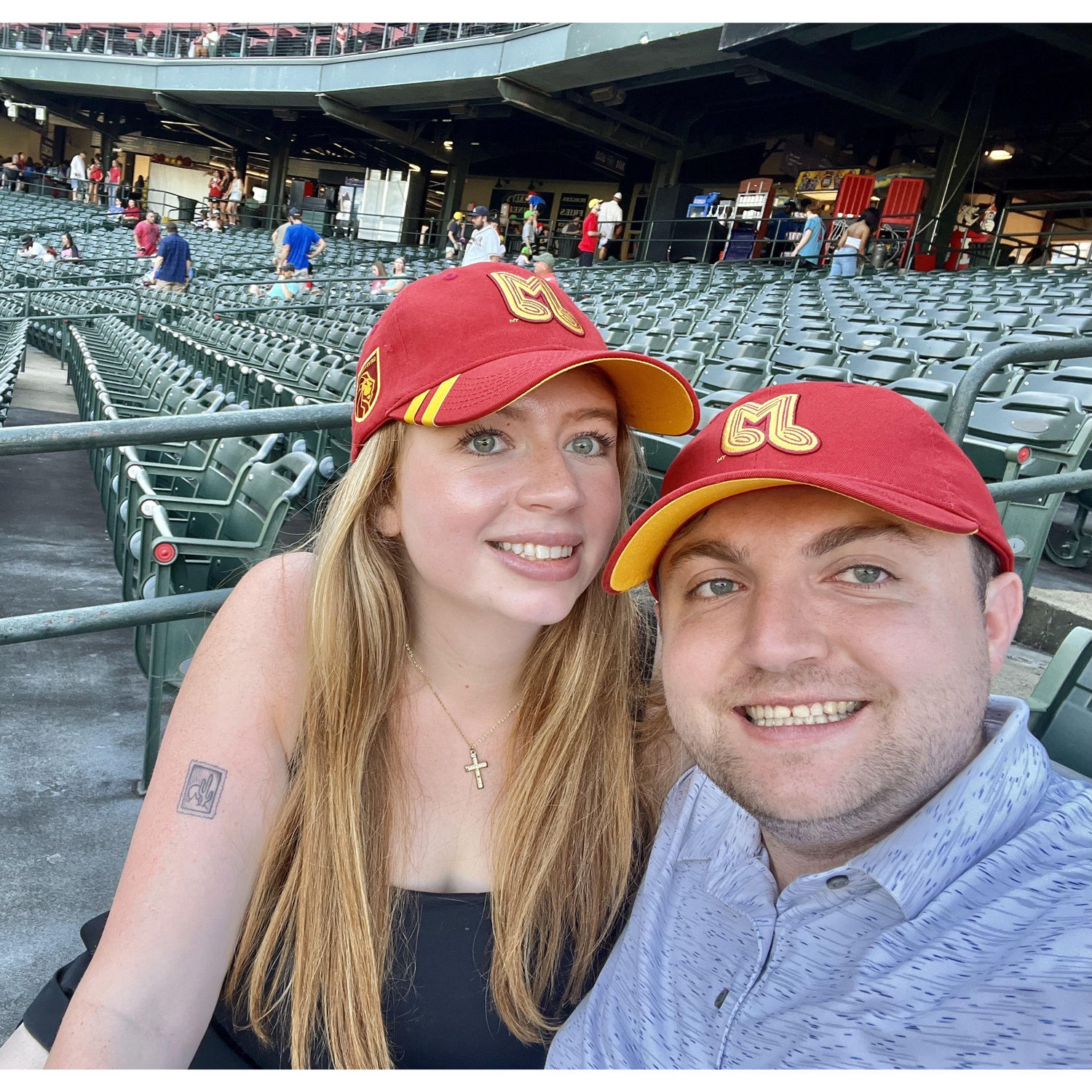 Lots of baseball nights together