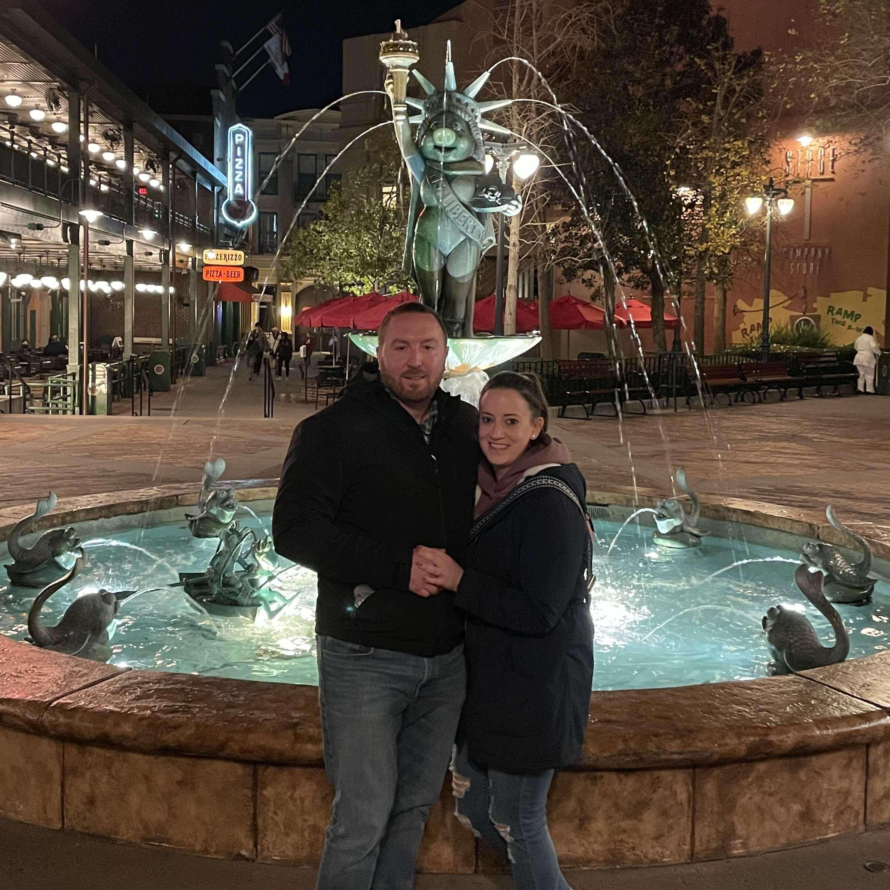 Right after we got engaged! January 29, 2022!
