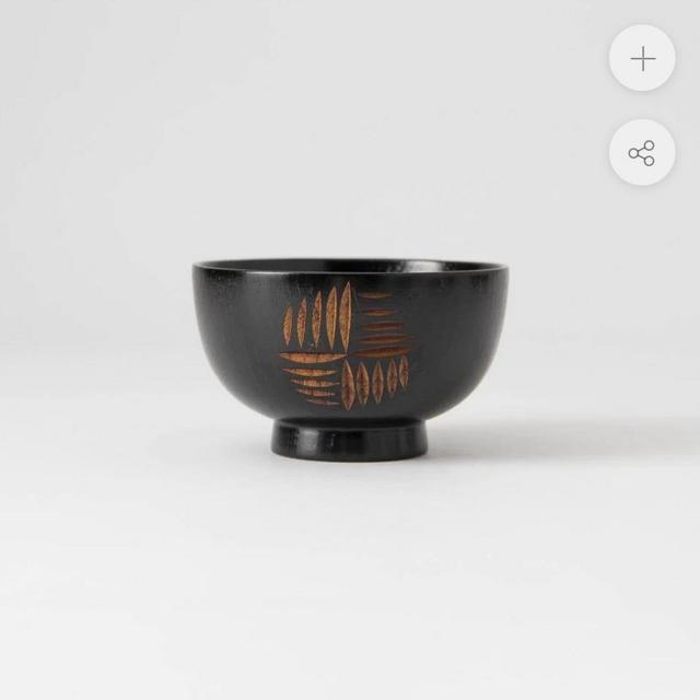 Windmill Yamanaka Lacquerware Miso Soup Bowl