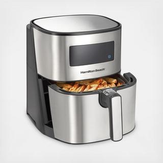 Digital Air Fryer with Stainless Accents