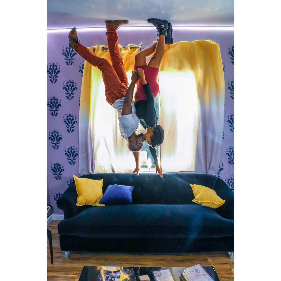 Even when things seem to be upside down, I'll still choose you.