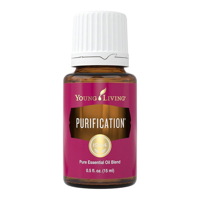 Young Living Purification Essential Oil 15ml | Soothing to Your Skin for Everyday Irritations | Laundry Boosting & Scent Neutralizing | Aromatherapy Diffuser & Freshener for Home