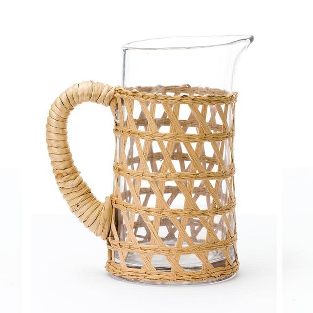 Amanda Lindroth Island Wrapped Pitcher Small - Natural