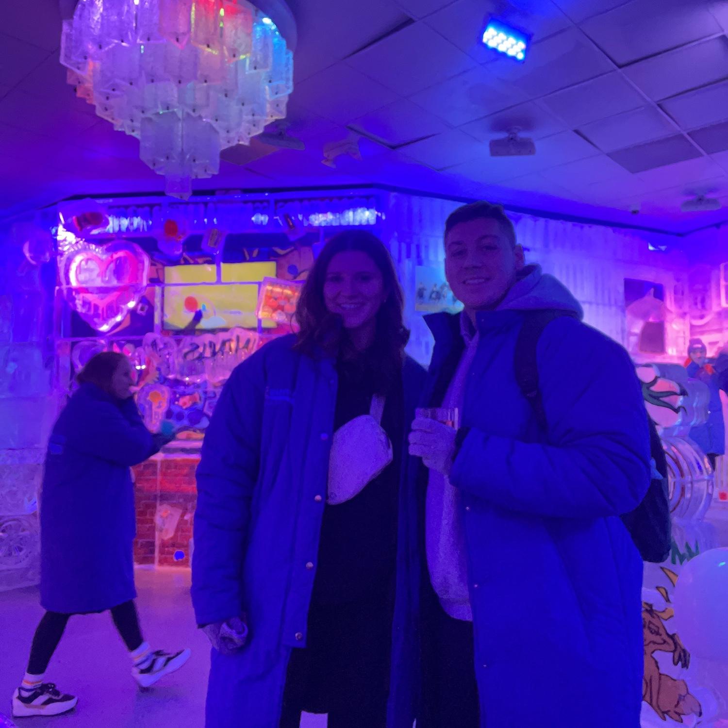 Vegas Ice bar!!