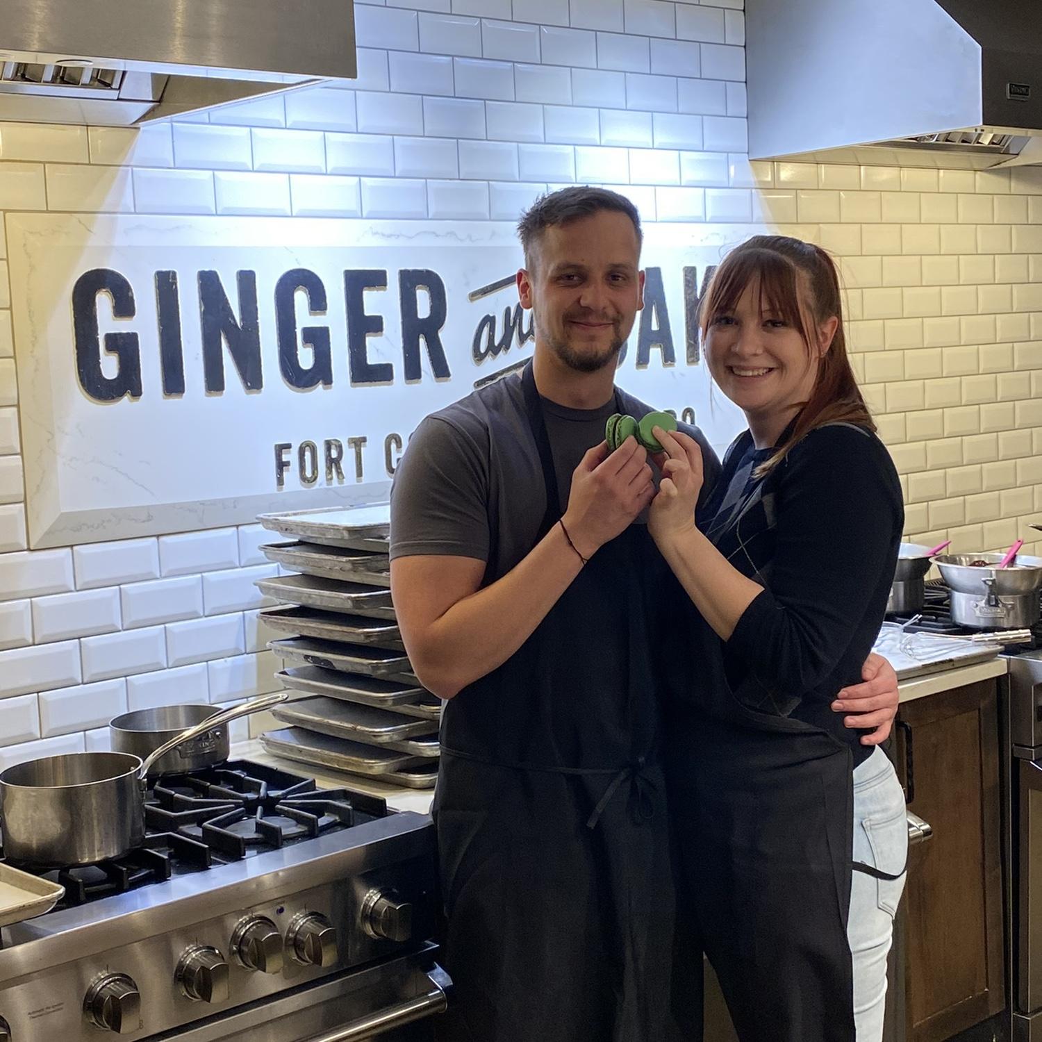 Rachel’s brother Benjamin, gifted them a baking class at a local place in Fort Collins where they learned to make Macaroons together