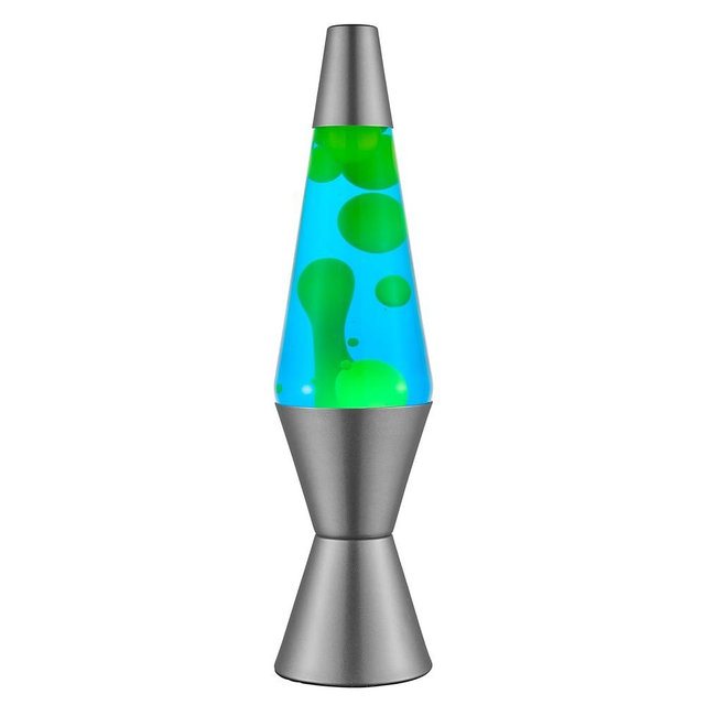 Lava® Lamp - 14.5" Deep Ocean - The Original Motion Light - Yellow/Green Wax and Blue Liquid - Item #2634 (Amazon Exclusive)