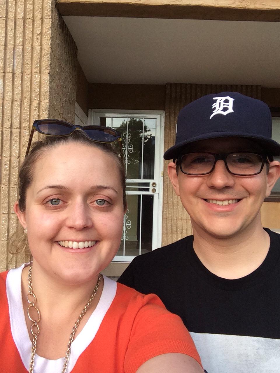 Bought our first house together - May 2015.