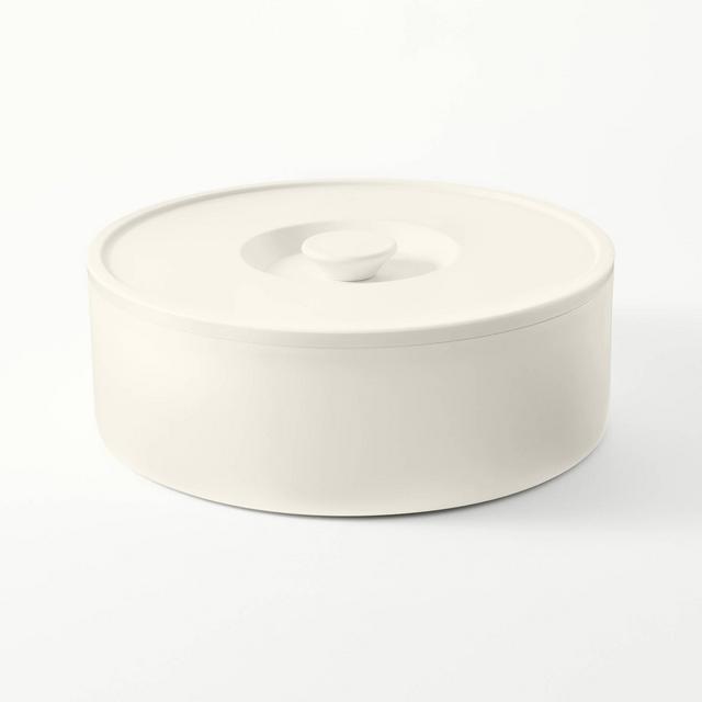 9" Plastic Tortilla Warmer Cream - Figmint™