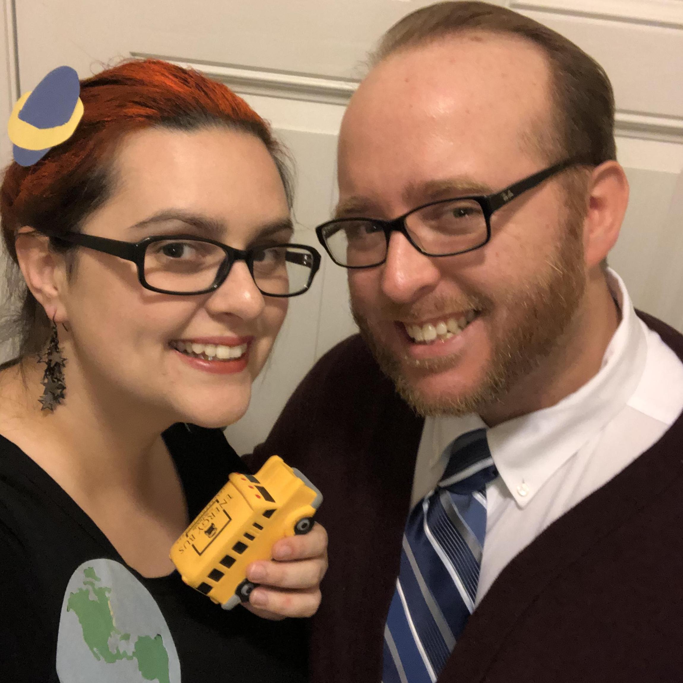 Halloween! Ms. Frizzle and Mr. Rogers