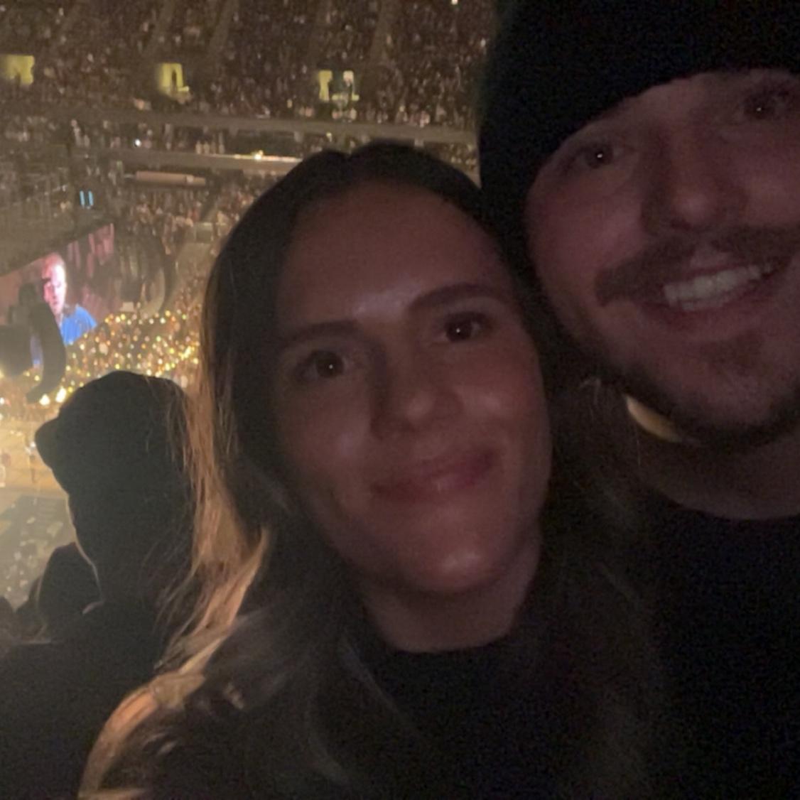 First concert together - Zach Bryan 12-7-24