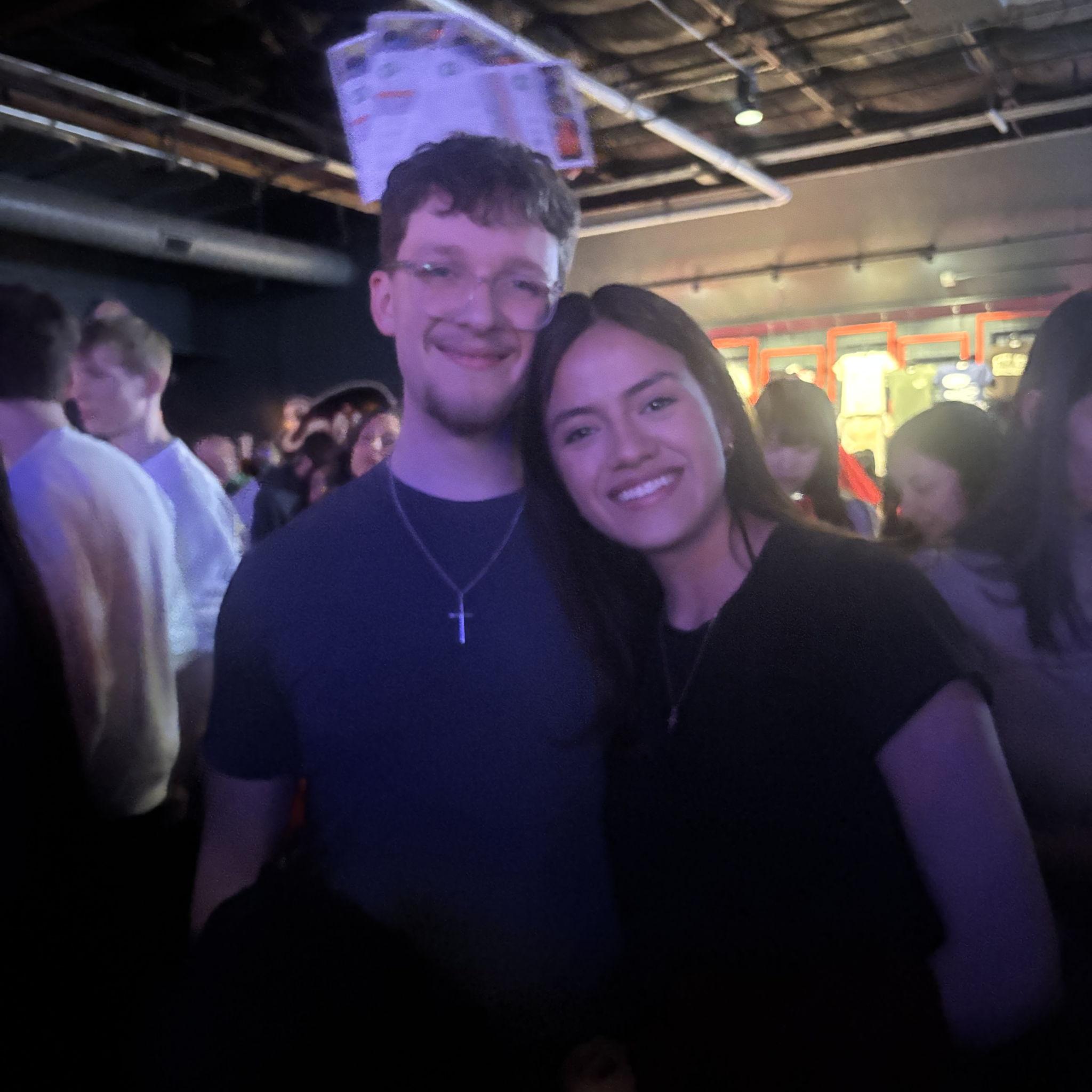 Jacob and Yamilet at an Elevation Rhythm concert, one of Jacob’s absolute favorite Christian bands.