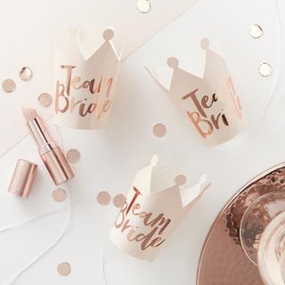 Team Bride Crown, Set of 5