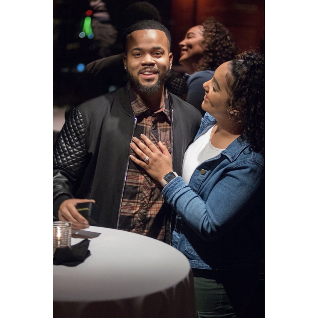 We are ENGAGED! 
Portland City Gril (Jan 3, 2019)