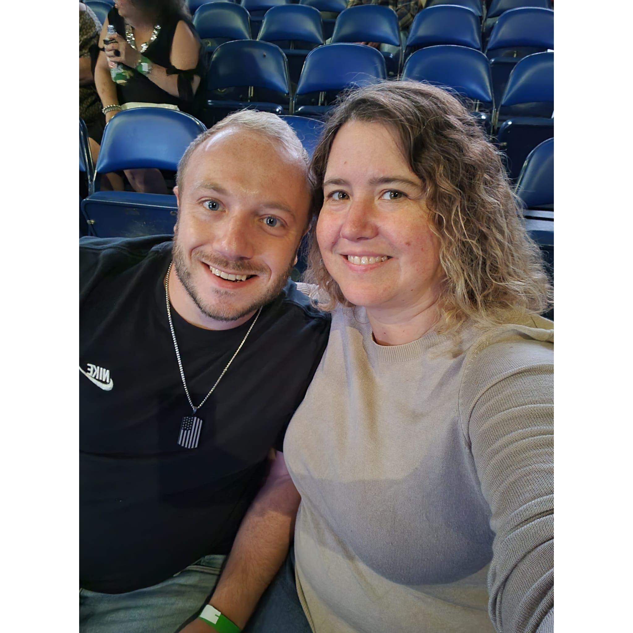 Our first concert together, WKML Stars and Guitars