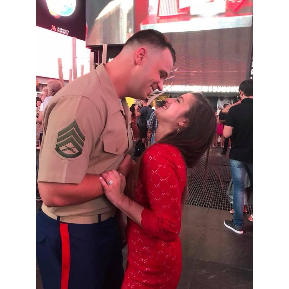 She said yes!!!