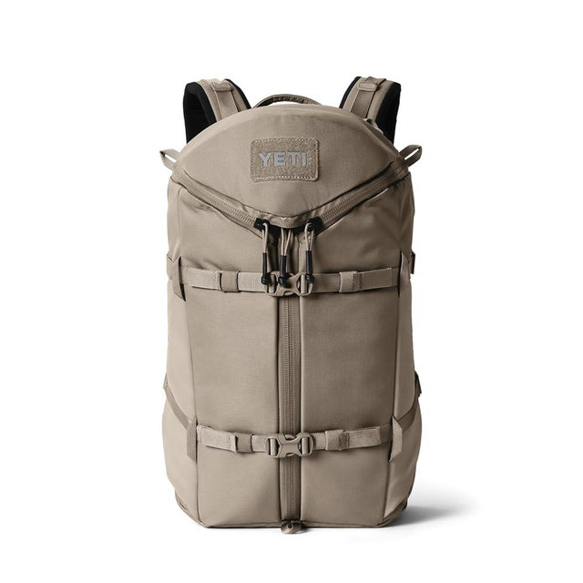 YETI Ranchero Backpack 22L, All-Day Utility Pack, Structured and Durable, Cape Dark Taupe