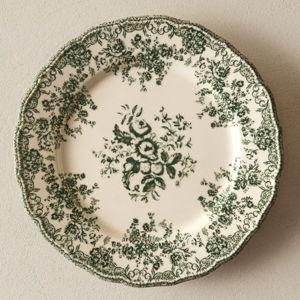 Zara Home - Floral Earthenware Dinner Plate