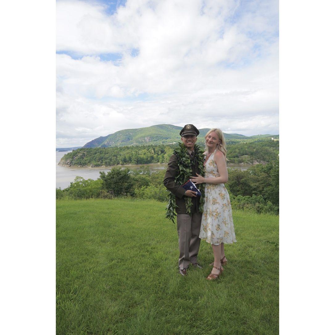 Kailer's commissioning ceremony