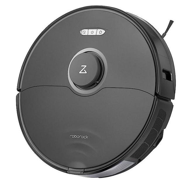 roborock S8 Robot Vacuum and Mop Cleaner, DuoRoller Brush, 6000Pa Suction, ReactiveAI 2.0 Obstacle Avoidance, Sonic Mopping, Auto Lifting Mop, Works with Alexa, Perfect for Pet Hair, Black