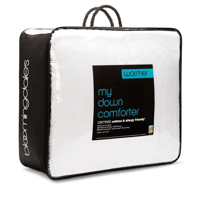 Bloomingdale's My Warmer Asthma & Allergy Friendly Down Comforter, Twin XL - 100% Exclusive