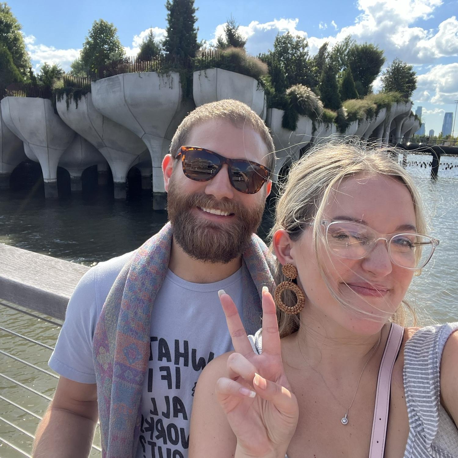 September 2, 2024 - Carlton visits Alayna in New York