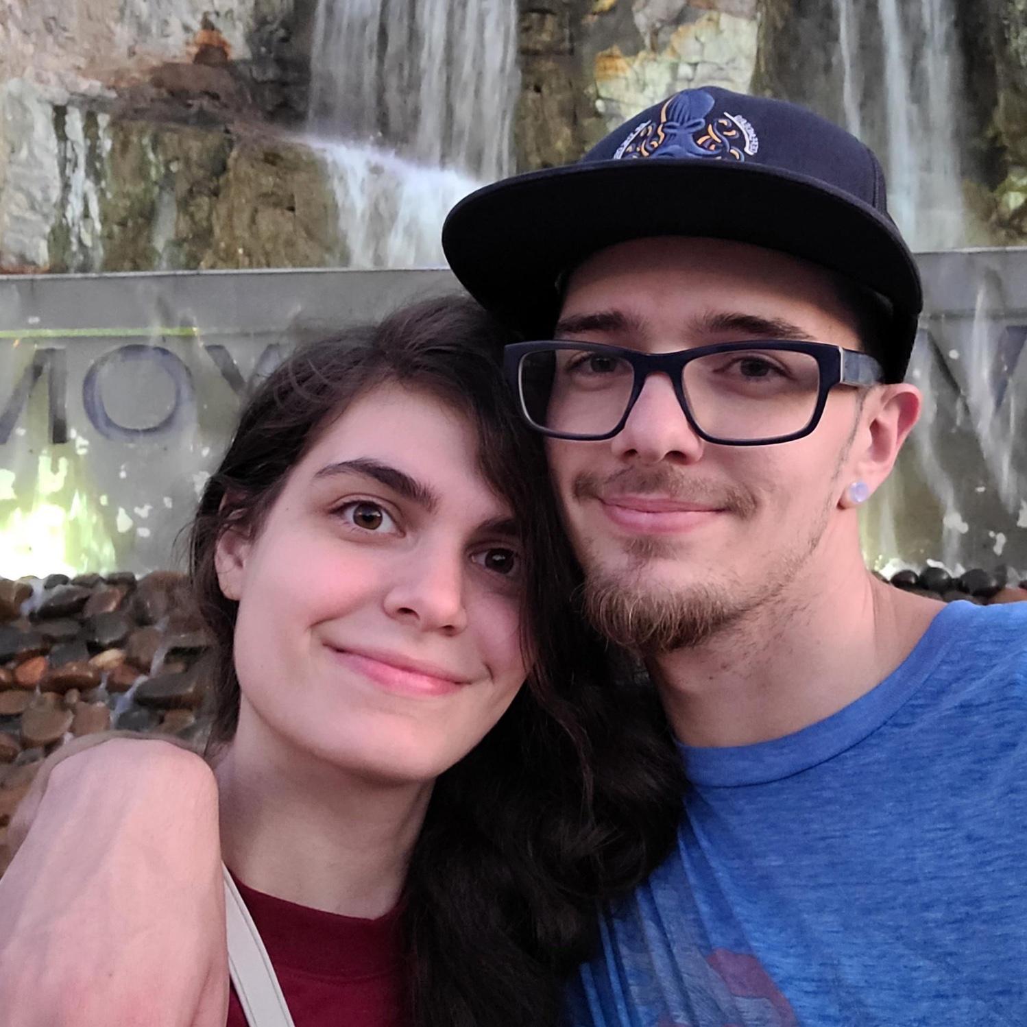 We walked across the city one evening!