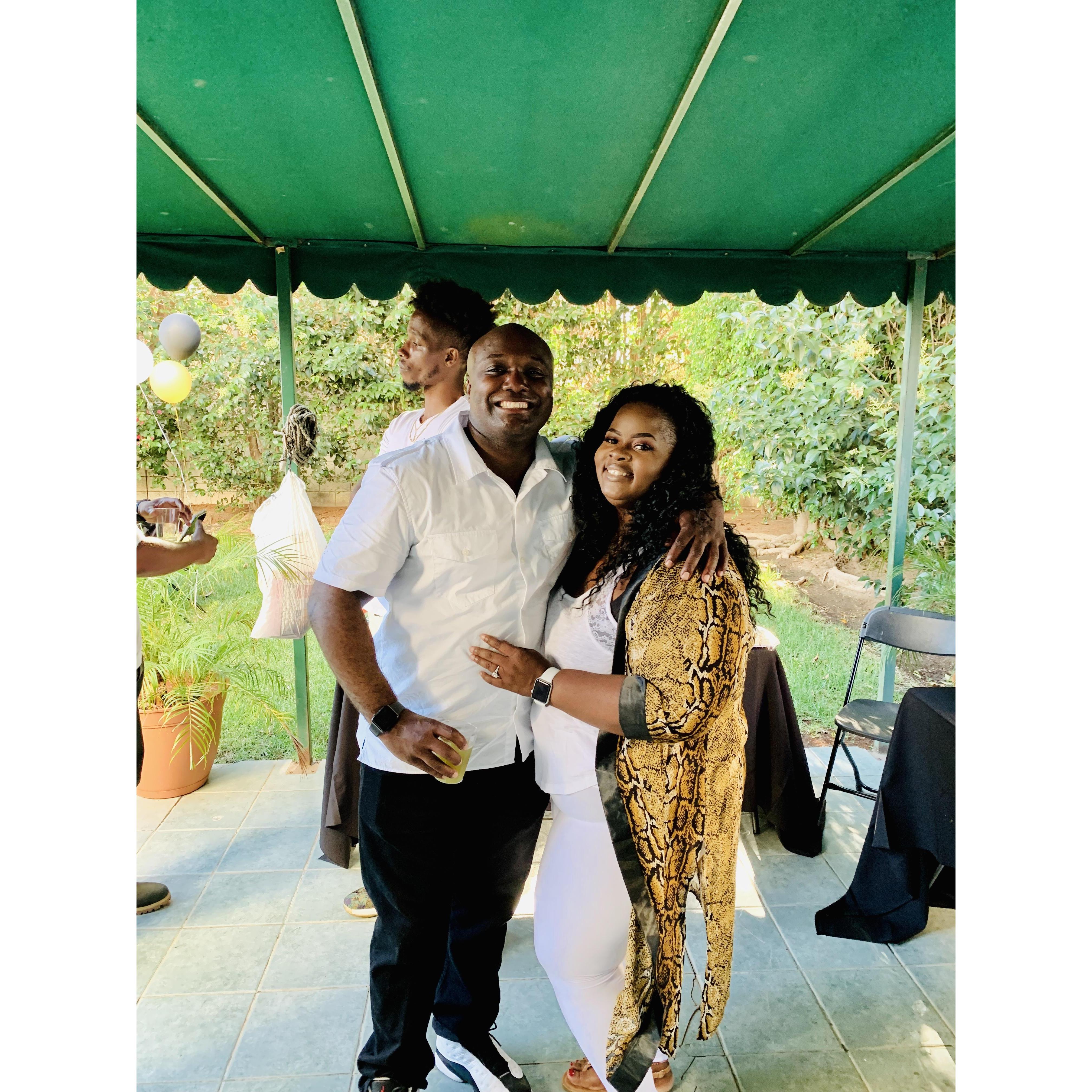 Our engagement party