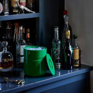 Heller Asti Ice Bucket in Recycled Plastic - Green