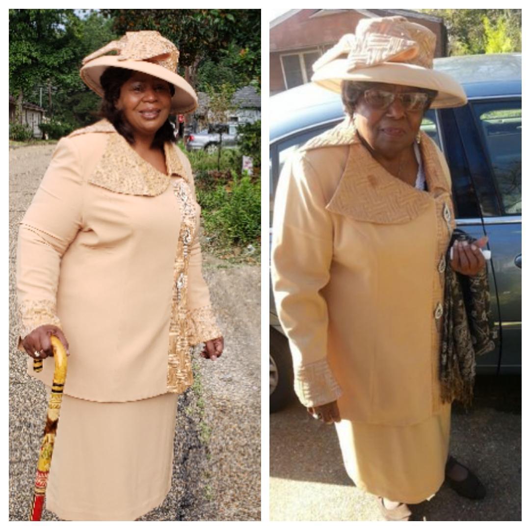 mom and grandmother