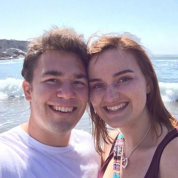 One of our first pictures together, at "out spot" in Montana de Oro