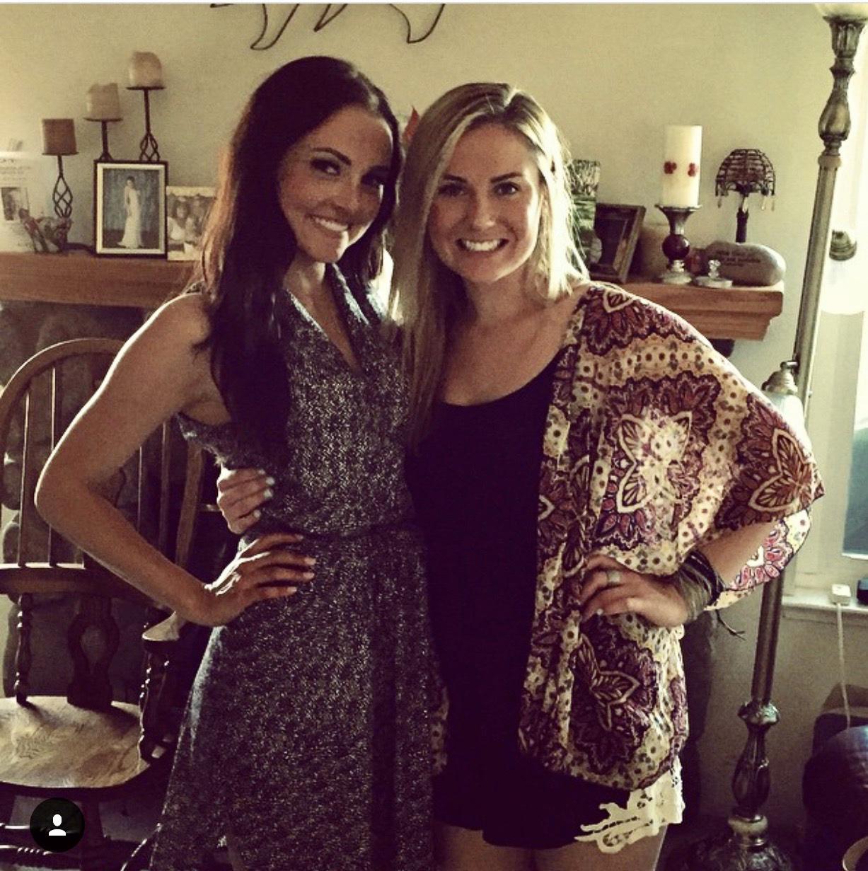 Cecily & bridesmaid Rachel