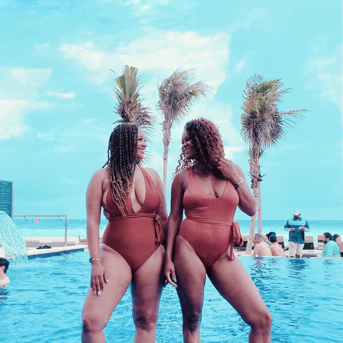 Our first time leaving the country together.
Mexico 
May 2021.