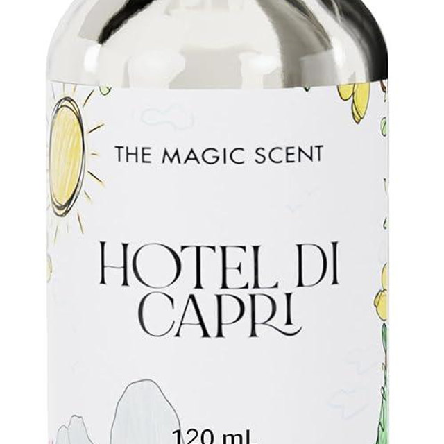 The Magic Scent Hotel Di Capri Hotel Scent Diffuser Oil - Cold-Air & Ultrasonic Fragrance Oil for Diffuser Inspired by Capri, Italy - Essential Oils for Diffusers Aromatherapy - 4 fl oz, 120 mL