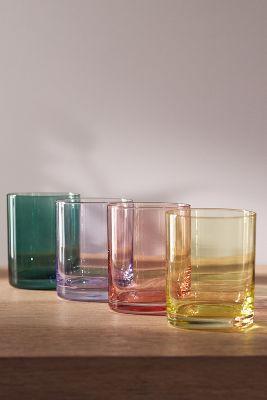 Morgan Double Old Fashioned Glasses, Set of 4