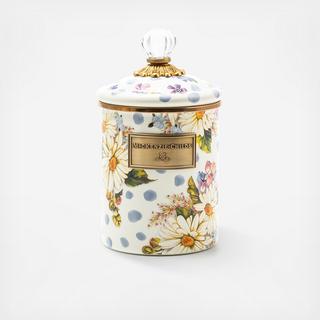 Wildflowers Enamel Canister