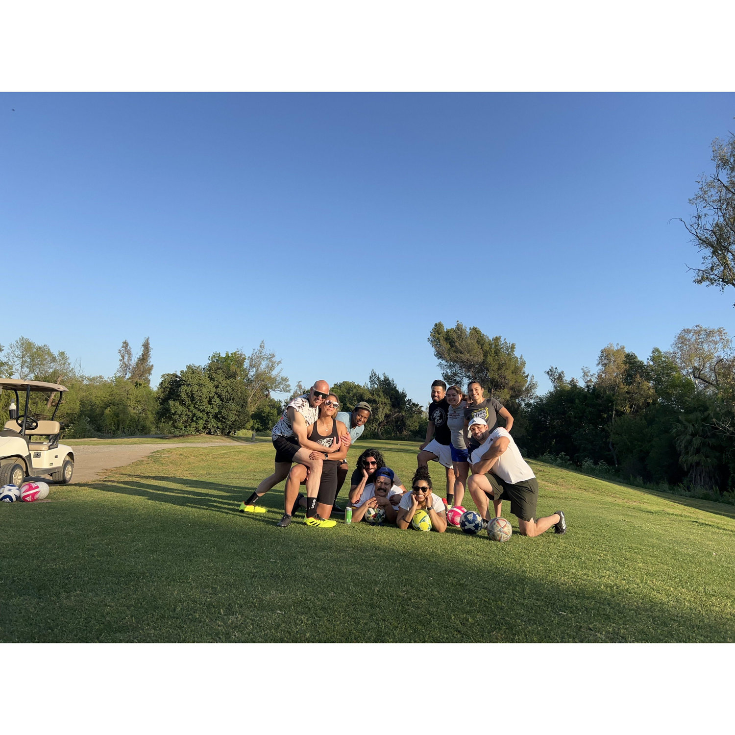 Foot golf with Friends!