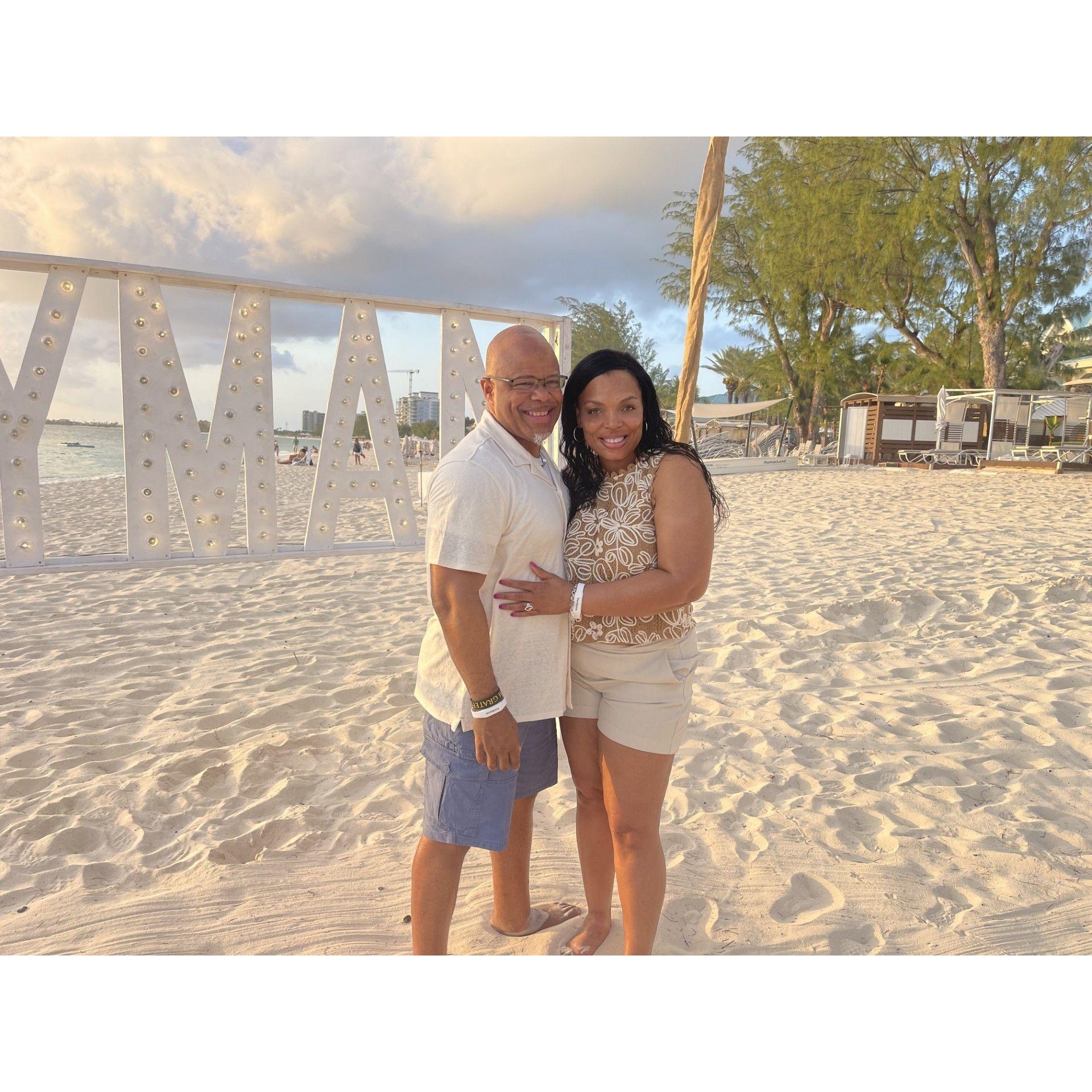 The beach in Caymen was so beautiful!