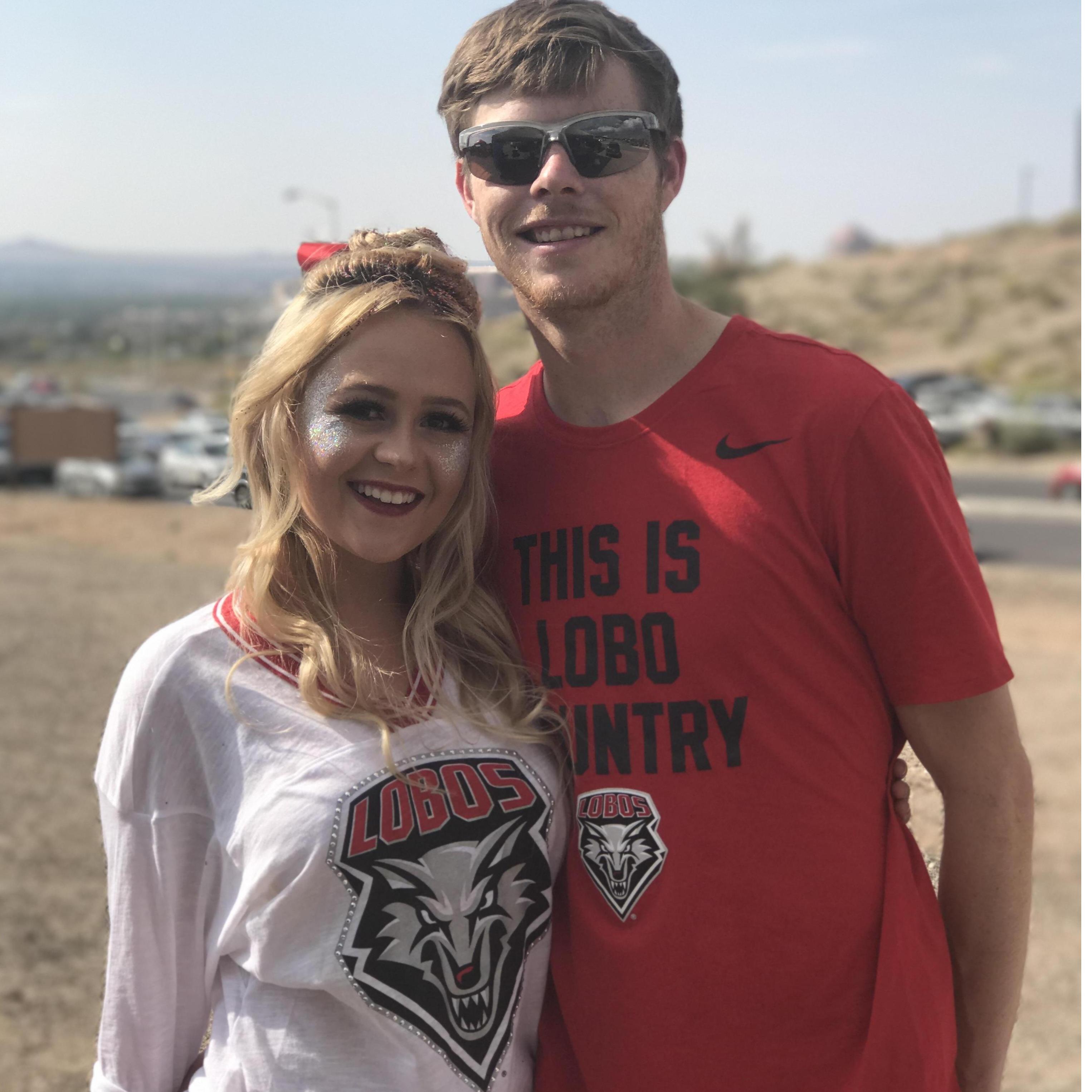 UNM vs. NMSU tailgate, GO BO'S