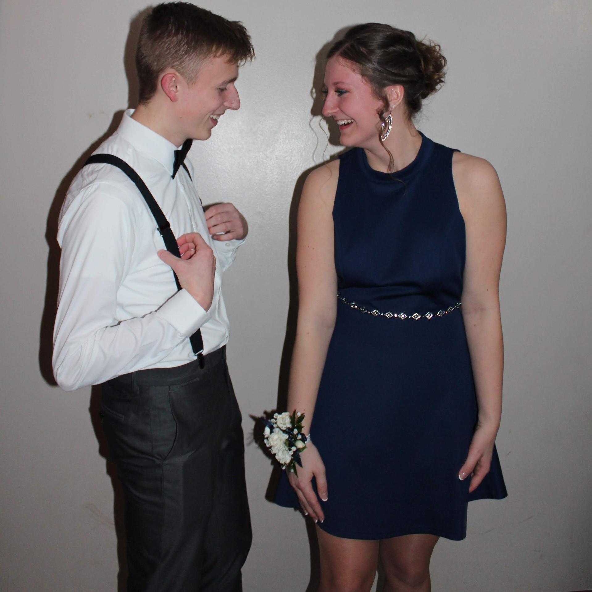 Northern Lights winter formal dance