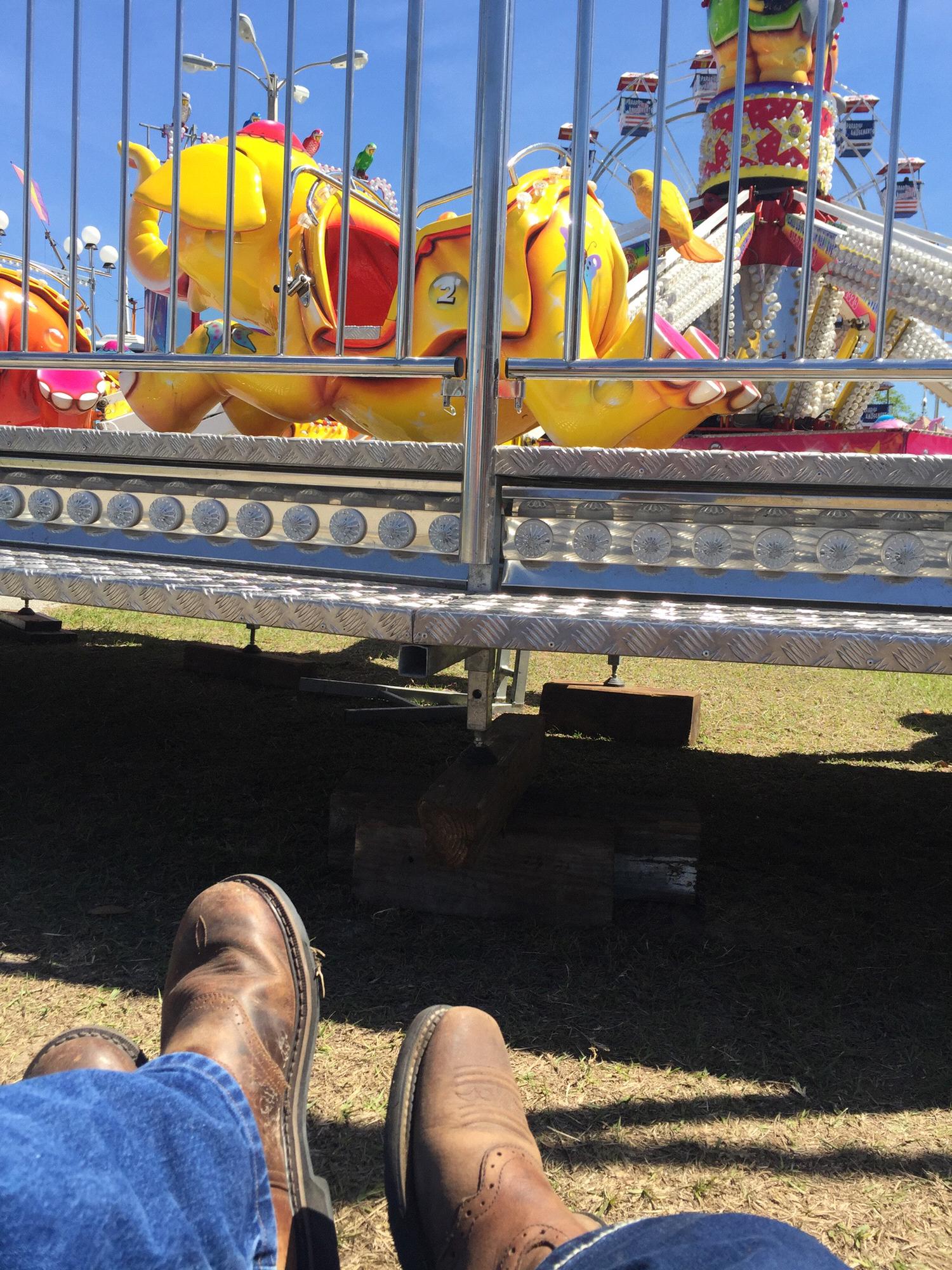 Our first visit to the fair