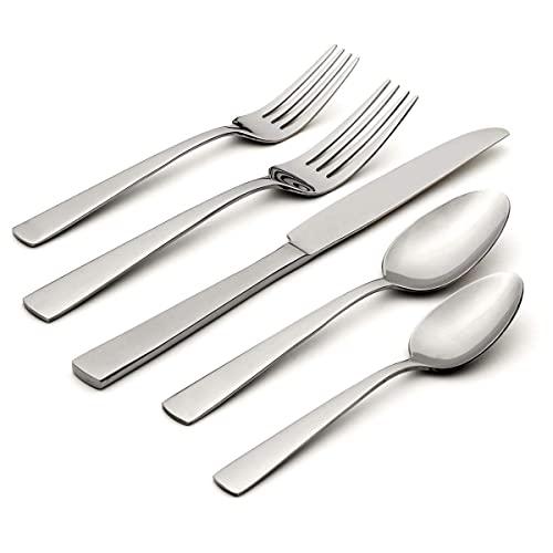 5pc Stainless Steel Silverware Set Black/gold - Opalhouse