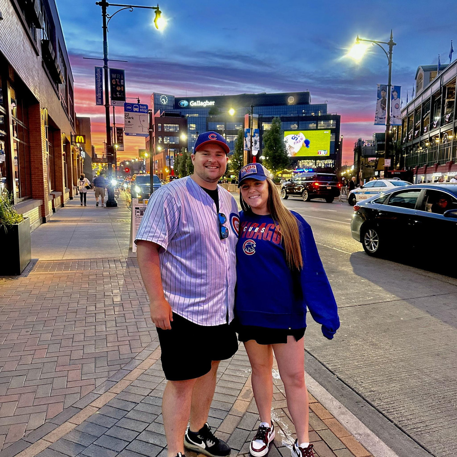 Our first Cubs game together + Jason asked Hannah to be his girlfriend.