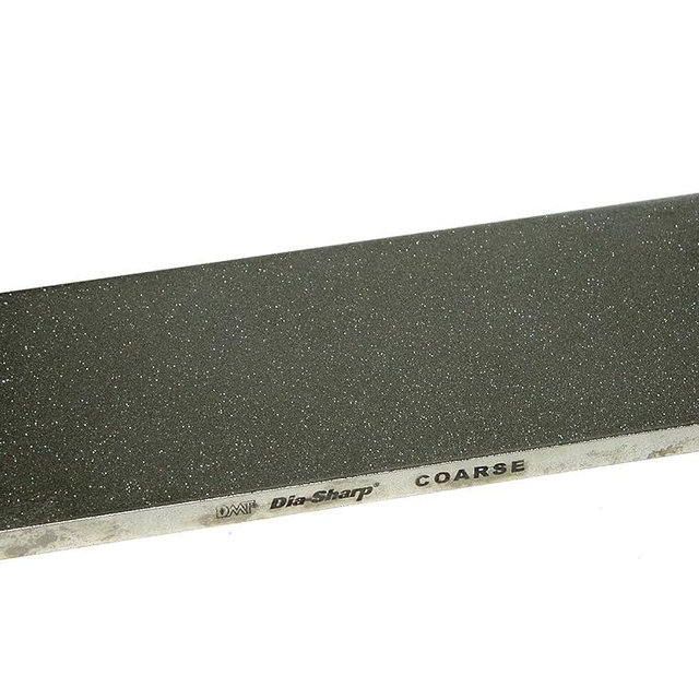 DMT D8X Diamond Dia-Sharp Bench Stone, Knife Sharpener - Extra Coarse (220) Flat Sharpening, Made in the USA 8" x 3" x 0.38"