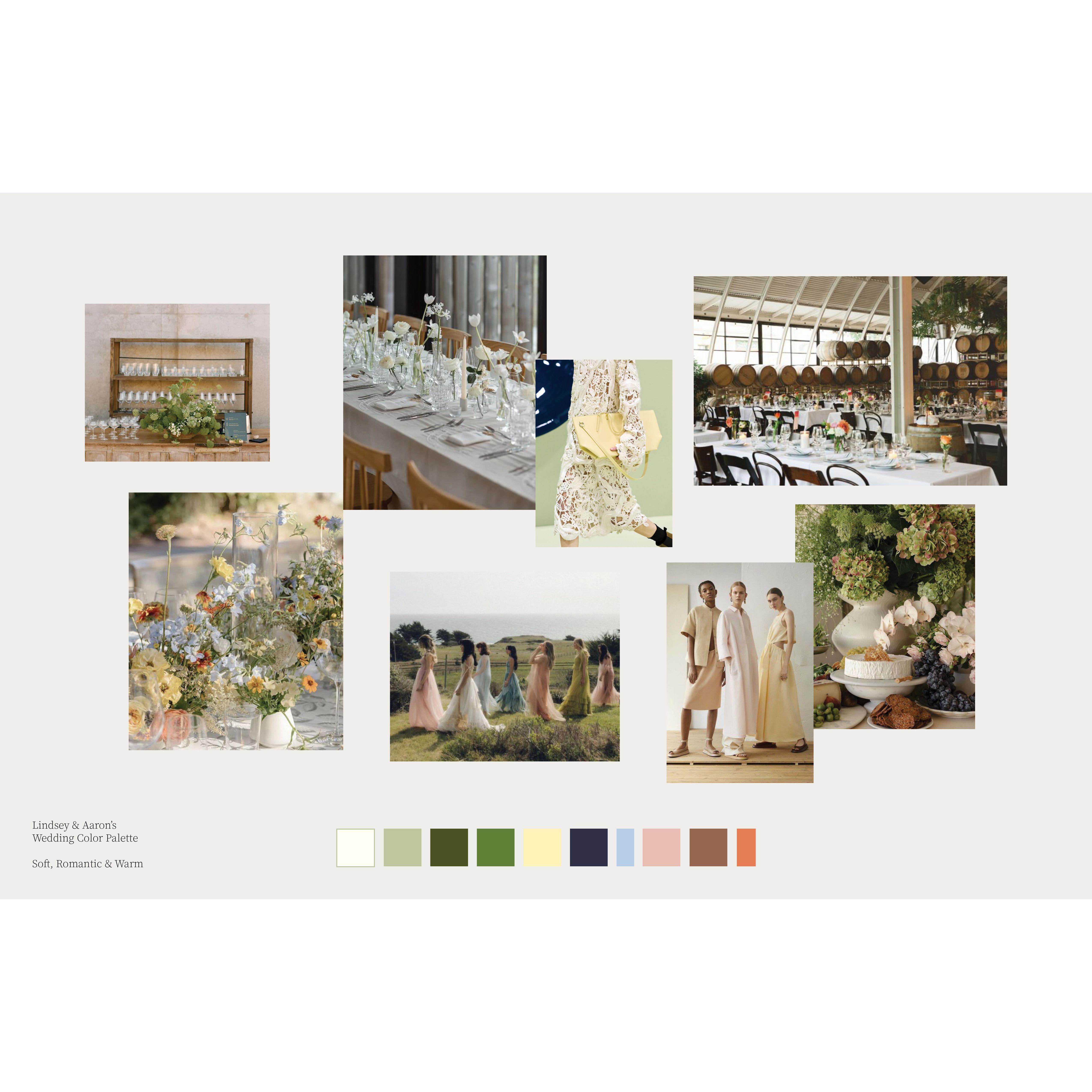 Some color palate inspo if needed :) but honestly, wear whatever you want!