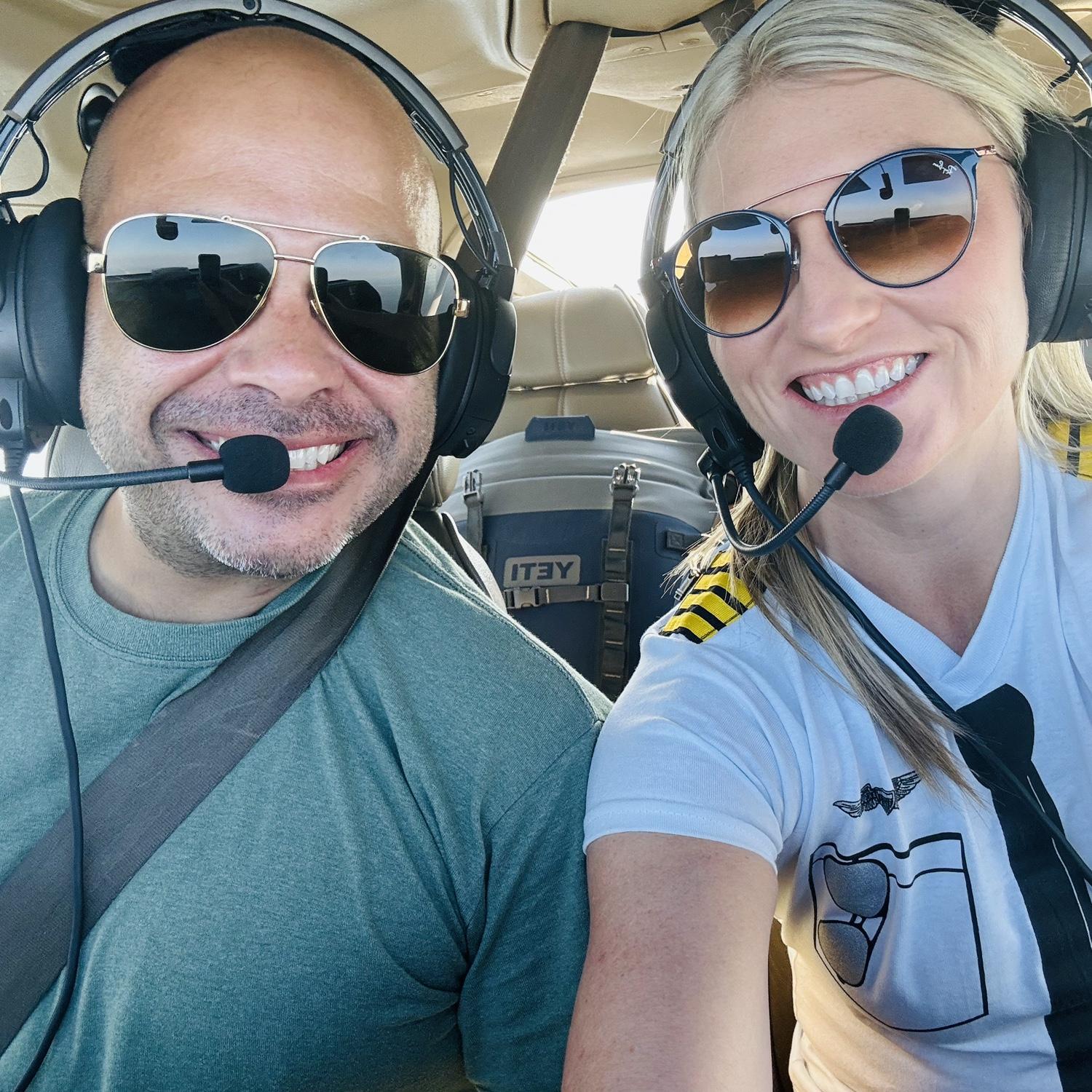 Flying - and no, I am not the pilot